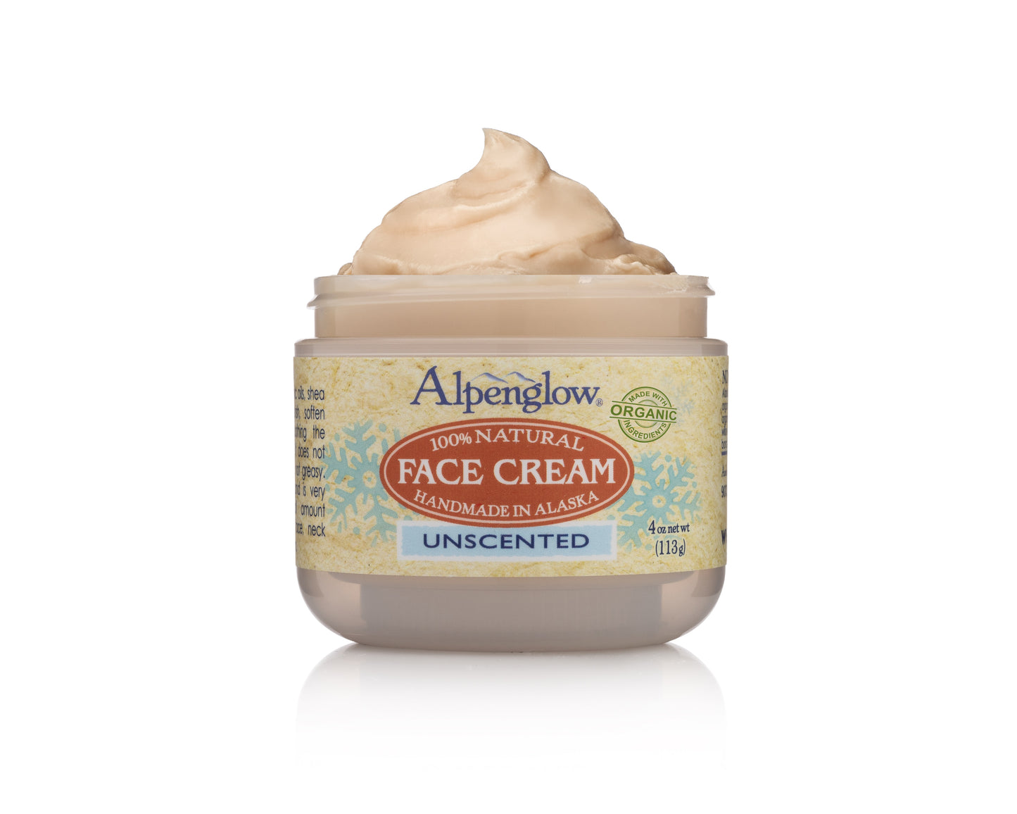 Unscented Face Cream - Alpenglow Skin Care