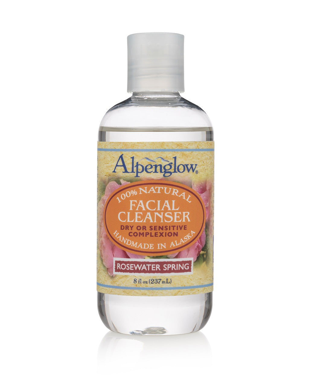 Rosewater Spring Facial Cleanser - Alpenglow Skin Care