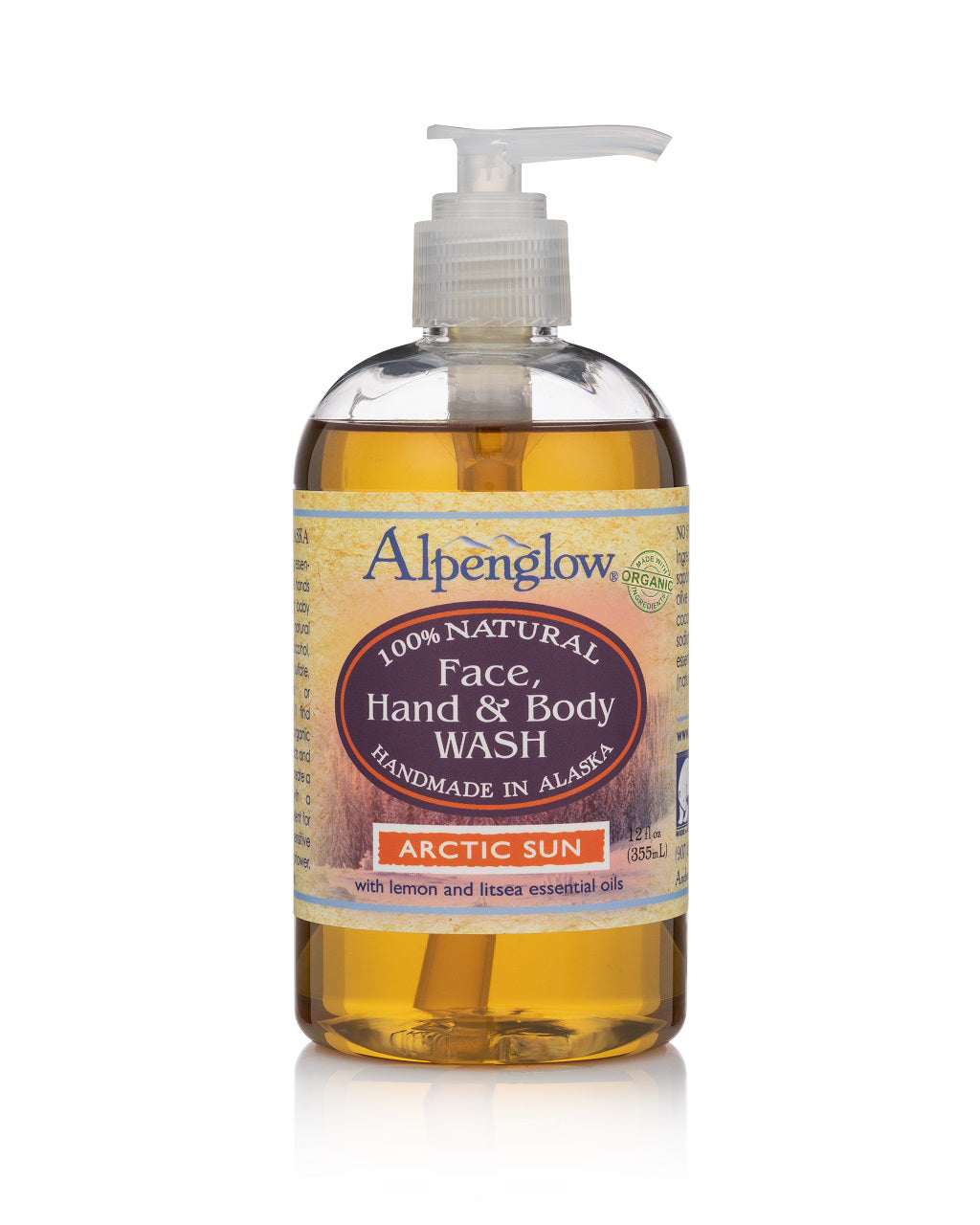 Alpenglow Arctic Sun Face, Hand & Body Wash