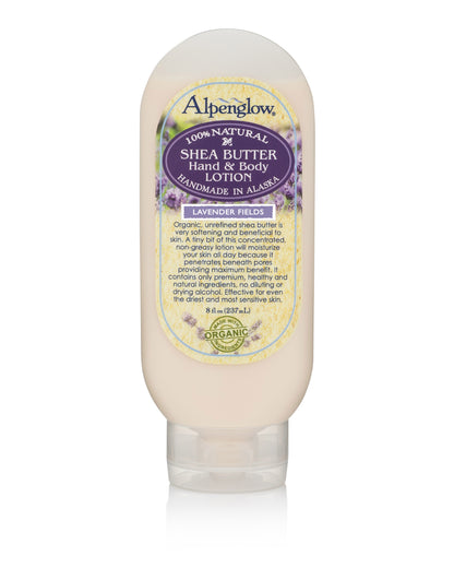 Lavender Fields Shea Butter Hand & Body Lotion - Alpenglow Skin Care