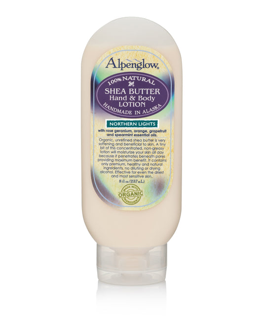 Northern Lights Shea Butter Hand & Body Lotion - Alpenglow Skin Care