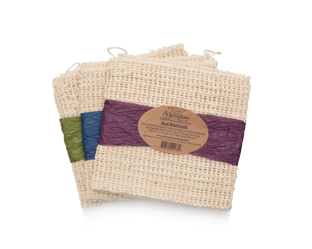 Sisal Washcloth - Alpenglow Skin Care